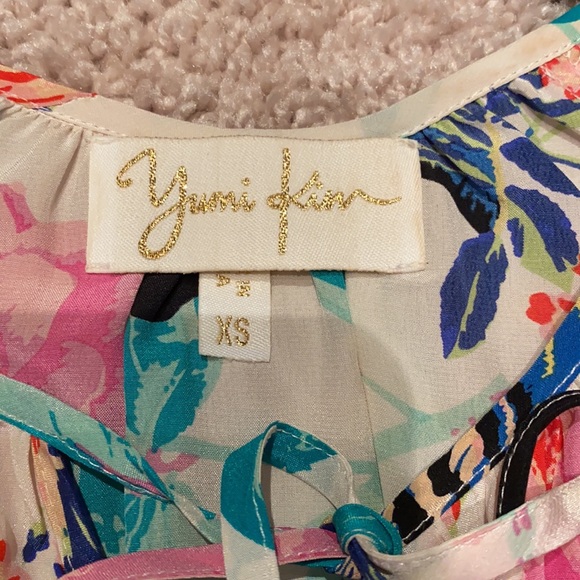 Yumi Kim Floral Silk Dress - Picture 6 of 6